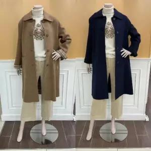 BCBG M백화점 리모즈 체크코트 B5DAH835 43236465)