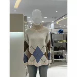 [ab.f.z]아가일 패턴 하이넥 니트 (KSZ1HW42A)