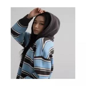 에잇세컨즈 후드 스트라이프 풀오버 스카이 블루 356151SMBQ 5920267