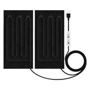 USB 발열패드 온열필름 DIY 전기매트 야외용 캠핑 낚시 방석 코트 신발 패딩 휴대용 겨울 방한용품