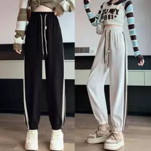 [라일리여성의류] Rly 걸 골덴소재 밴딩바지 골덴 애슬레틱조거팬츠