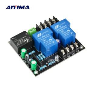 AIYIMA UPC1237 900W 2.0 스피커 보호 보드 2 채널 AC 85-265V DC 전원 증폭기 용 지연