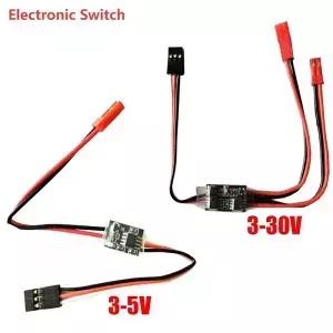 3 30V 2 30A 원격 제어 전자 스위치 항공 모델 식물 보호 PWM 신호 컨트롤러 RC 드론 물 펌프용