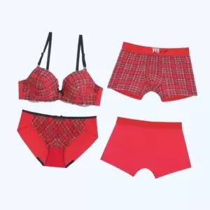 예스 홀리데이 타탄 체크 레드 커플속옷 언더웨어SET2 YSWBZB05YSWPZB06YSMDZB05 EGR 5195595