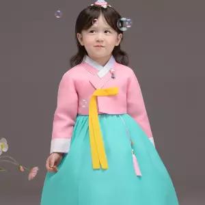 QT60026-연화빛나 여아한복 아동한복