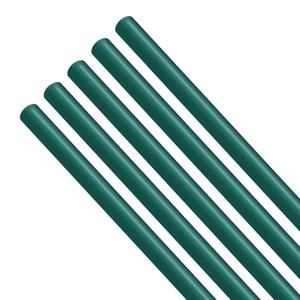 7mm 25cm 일자빨대 개별포장 초록 1봉 500개