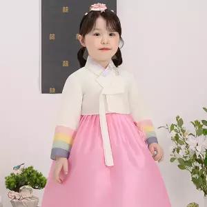 [예가한복] WN7053 지우나래 여아한복/아동한복
