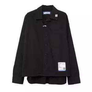 메종 미하라 야스히로 긴팔 셔츠 I12SH011 BLACK DOM