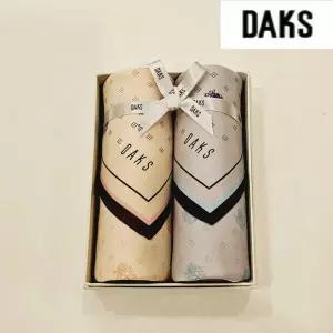 닥스손수건 DKU02 남녀2매 나염 손수건 세트