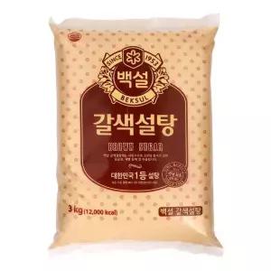 갈색설탕 3KG/백설