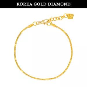 [한국금다이아몬드] 순금 24k 팔찌 여자 금 폭스 체인 디자인 3.75g