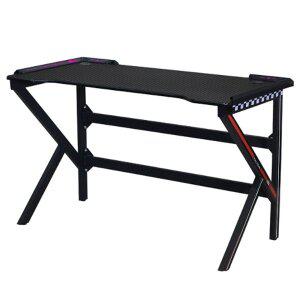 [인터데코]LED조명 게이밍책상 PC방책상 컴퓨터책상 100cm P0000HKO