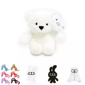 (25cm) 누리 베어 곰인형/애착/유아/애기/액착/미니어처/아기/장식/귀여운/인형/어린이/봉재/인테리어