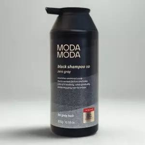 모다모다 블랙샴푸 10 제로 그레이 300g 1개 르베로 맥주효모 염색 새치