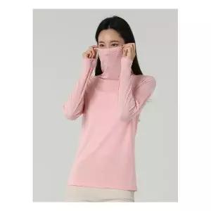 파라고나여성 프리미엄 스포츠 이너 쿨링 마스크 일체형 긴팔 냉감 티셔츠 A26T211 1236355