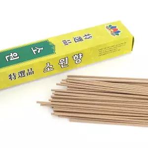 [하프클럽/알티피아]소원향 40g 제수용 추모용 불교법당향 추모향 향초 차