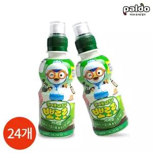 CL 뽀로로 사과 235ml x 24PET주스 과즙쥬스 나들이 소풍 다과 업소용