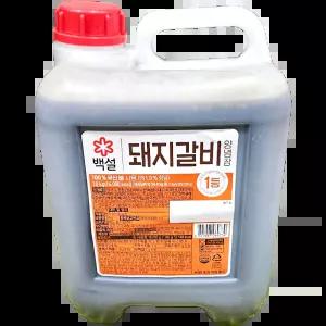 돼지갈비양념 (백설 10K) 식당용포장 분식점 포장전문점 업소용포장