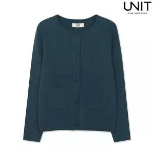 유닛 울 블랜드 버튼업 라운드 가디건 (UFJKCA351N) 1089539