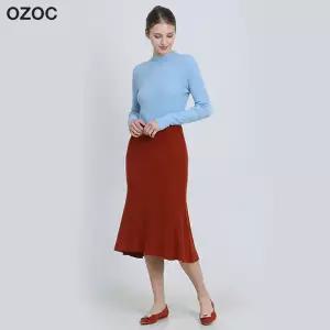 [오조크(OZOC)] 머메이드 니트 스커트 (택가격 49000원)