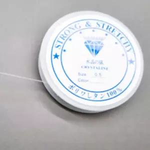 비즈공예 낚시줄 팔찌재료 우레탄 줄 0.7mm