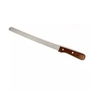 37cm 일본 나무핸들 톱날 바게트칼 롱 빵칼 통식빵 바게트 커팅 나이프 커터 톱니형