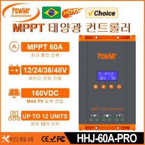 Chioce 60A MPPT 태양광 충전 컨트롤러는 12V 24V 36V 48V 배터리 160VDC 태양광 패널용 12개 단위 3단계 충전 병렬 가능