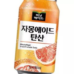 (다올)미닛메이드 자몽에이드 탄산 355ml 24캔