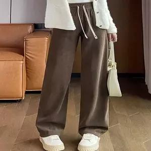 [라일리여성의류] Rly 여성 5컬러 베이직 기모바지 코듀로이 밴딩 골덴