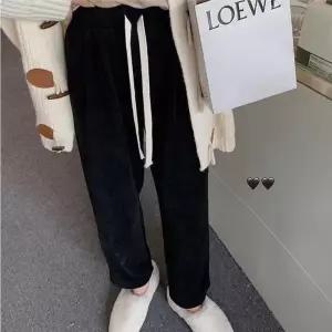 [라일리여성의류] Rly 여자 데일리 바지 코디 기모 안감 와이드 허리