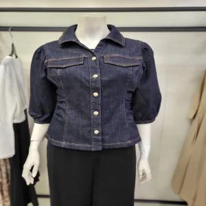 SI 슬림 7부 데님 블라우스겸 재킷 SPBB2422BL1391933