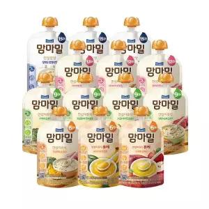 맘마밀 [매일유업] 맘마밀 안심이유식안심밥상 100g 10팩 아기이유식 중기이유식