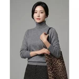 [하프클럽/카라]KARRA 소프트목폴라기본니트_A3F0438