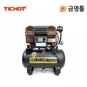 티찹 DC886 저소음디지털콤프레샤 4HP BL모터 17L 알루미늄탱크 TICHOT콤푸레샤