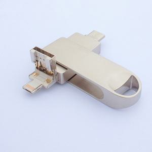 올인원 OTG젠더 USB 3.0+8PIN+C타입 외장메모리 C-OTG2 [32GB]