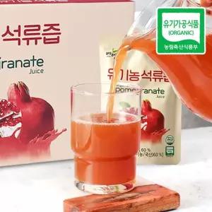 바른팜스 에덴 고흥 유기농 석류즙 120ml x 15포 석류 음료