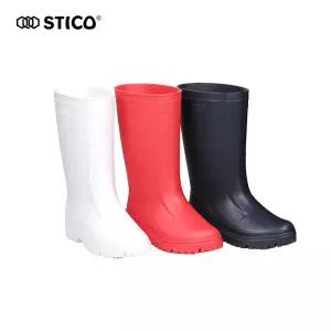스티코 STICO SEB-05 미끄럼방지 통풍 장화 화이트 네이비 레드