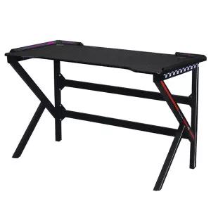 (착불) LED조명 게이밍책상 PC방책상 컴퓨터책상 100cm P0000HKO