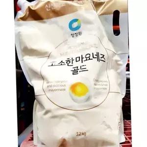 대용량 청정원 마요네즈 업소용 고소한 마요네즈 3.2kg 스파우트 식당용 드레싱