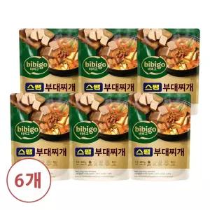 CJ 비비고 스팸부대찌개 460g x6개