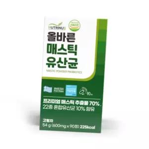 돈스텔 매스틱 유산균 600MG X 90정 엽산 판토텐산칼슘 비타민E