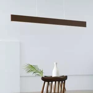 LED 우드 일자 펜던트조명 1200mm 40W 4000K 식탁등