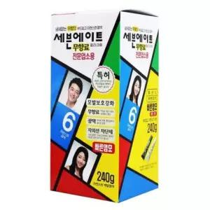 세븐에이트 업소용 6호 자연갈색 240g