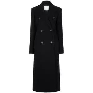 막스마라 25FW 블랙 코무네 울 코트 COMUNE 004
