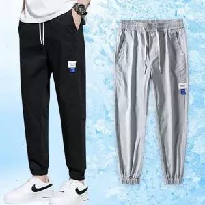 여름 조거 팬츠 데일리 카고 밴딩 남성 조거 팬츠 쿨링 트레이닝 스포츠 운동 땀복