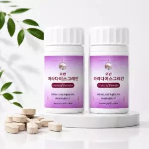 파라다이스 그레인 6파라돌 추출분말 95% 버닝 다이어트보조 오번 60정, 2개