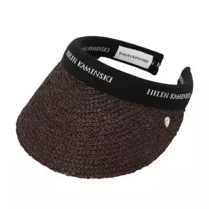 [롯데백화점]헬렌 카민스키 헬렌카민스키 비앙카 10 여성 바이저 HAT50265 CHOCOLATE BLACK LOGO