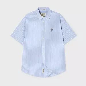 [후아유]Steve Seersucker Loose-fit Shirts / WHYWG2512F