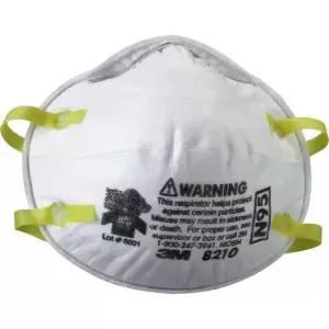 3M N95 8210 안면부 여과식 방진 방역마스크 (20개입) N95