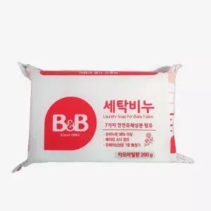 비앤비 유아 세탁비누 카모마일 200g 5개
